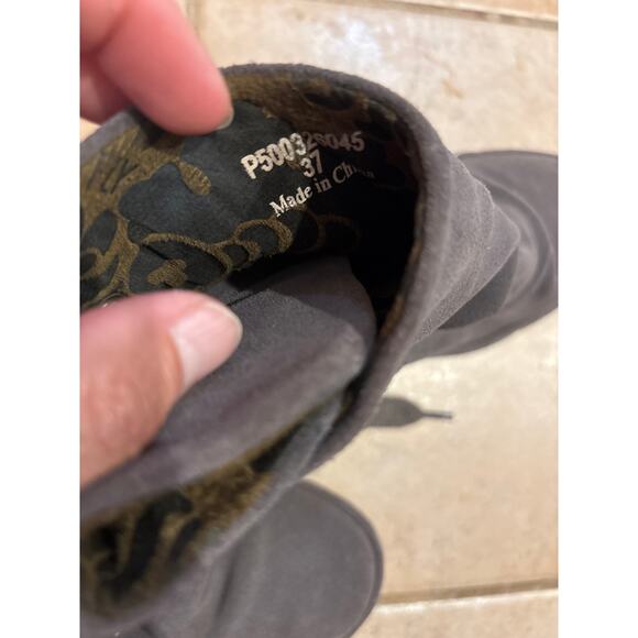 Fly London grey wedge boots size 37 - Picture 7 of 8